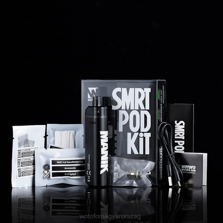 Wotofo SMRT pod készlet pnp kit fekete kék X44X17 Wotofo Puff