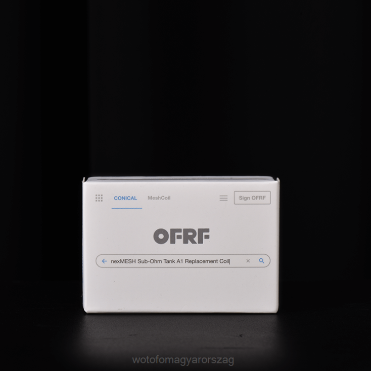 Wotofo NEXMESH sub ohm tartály kúpos tekercs ss 316l X44X380 Wotofo Disposable Vapes