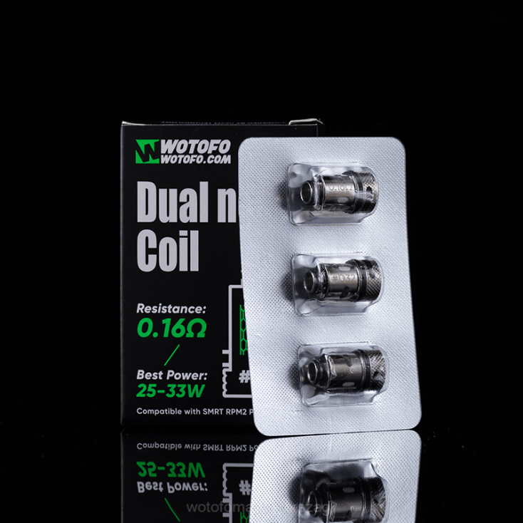 Wotofo SMRT rpm2 pod tekercs d33 clapton háló 3db X44X383 Wotofo Budapest
