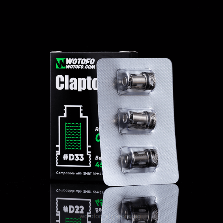 Wotofo SMRT rpm2 pod tekercs d33 clapton háló 3db X44X383 Wotofo Budapest