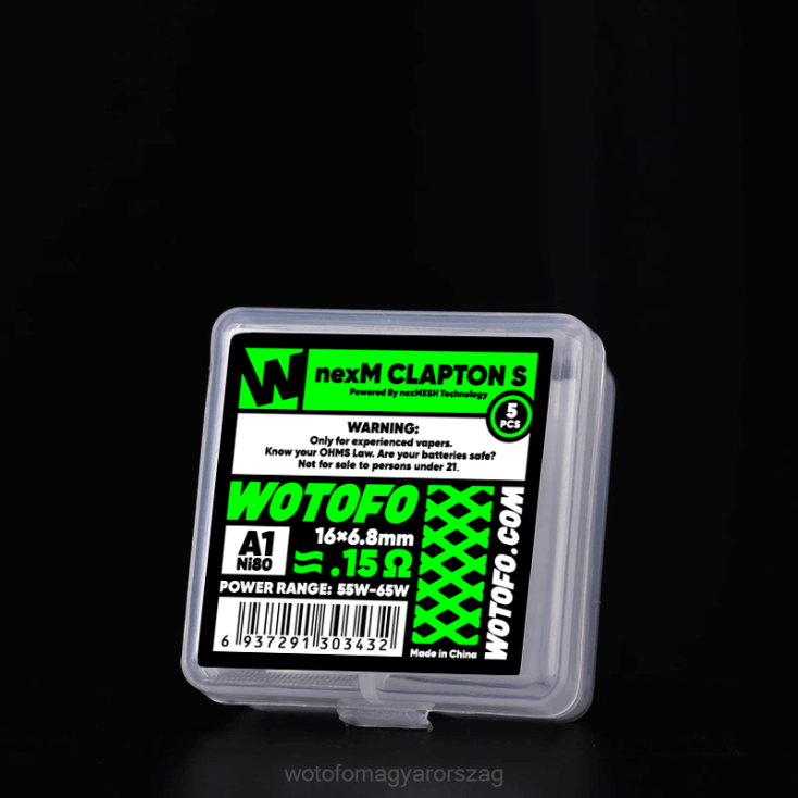 Wotofo NEXMESH hálós tekercs nexmesh clapton s 5db X44X312 Wotofo Hungary