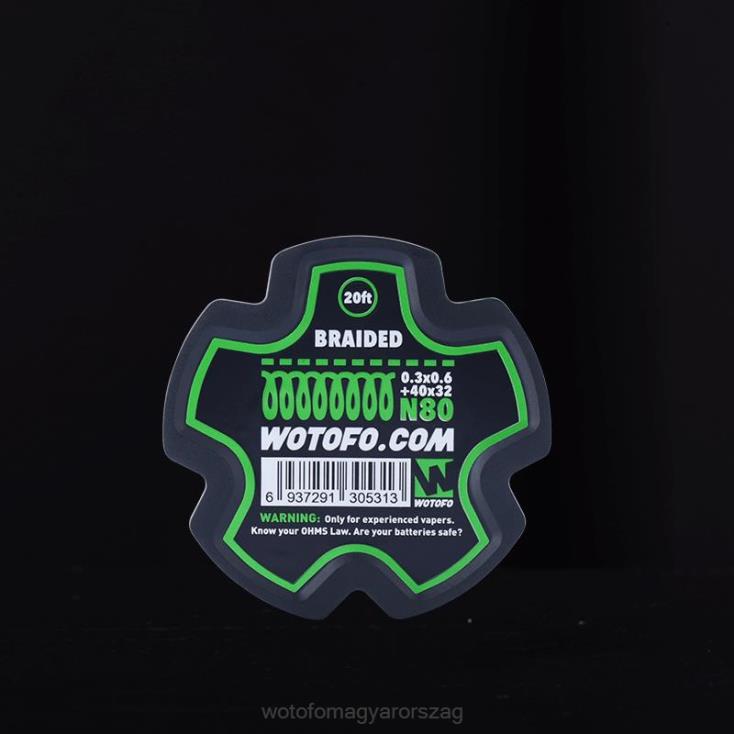 Wotofo előre megépített dróttekercs fonott X44X356 Wotofo Shop Online