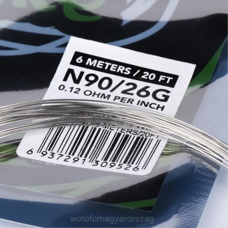 Wotofo előre megépített dróttekercs ni90 versenyhuzal - 26g X44X364 Wotofo Vape Review