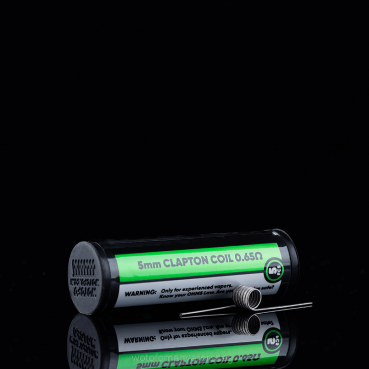 Wotofo id előre beépített tekercs kétmagos olvadó clapton 0,65 ohm 5 mm 5db X44X347 Wotofo Puff