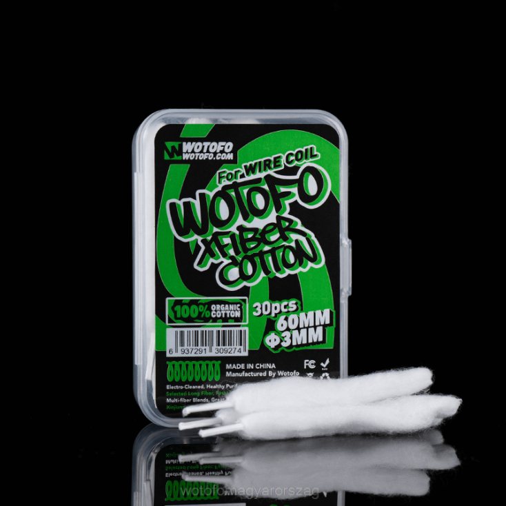 Wotofo xfiber pamut 3mm-30db vastag X44X316 Wotofo Shop Online