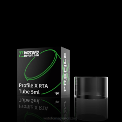Wotofo PROFILE X tartály cső egyenes pctg 5ml X44X391 Wotofo Magyarország